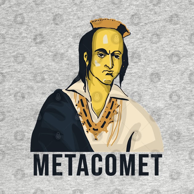 Metacomet Native American Shirt Design by Eyanosa